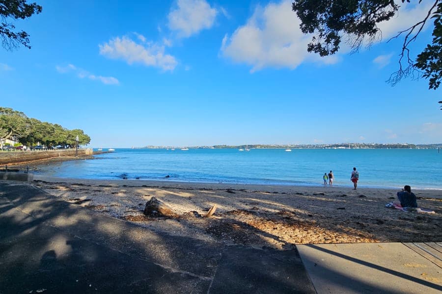 Devonport Beach near playground