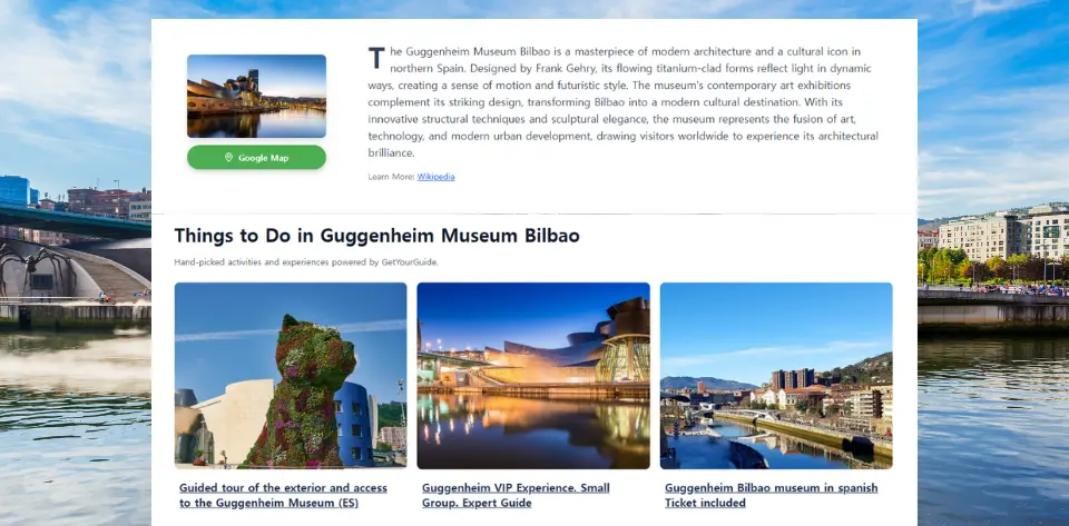 Travel Roulette Todos View